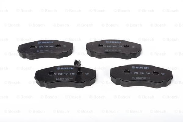 Pastillas De Freno Traseras Bosch BP1359 - Juego De 4, Sin Cobre, Reducen Ruido Y Polvo, Certificación ECE-R90 Pastillas De Freno Trasero