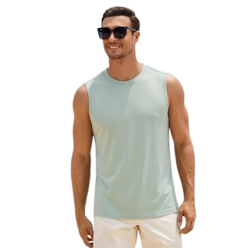Débardeur homme grande taille anti-transpiration pour le sport et l'été