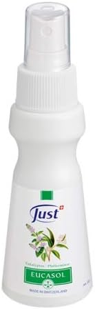 Original Swiss JUST Eucasol Spray 75 ml (Made in Switzerland)