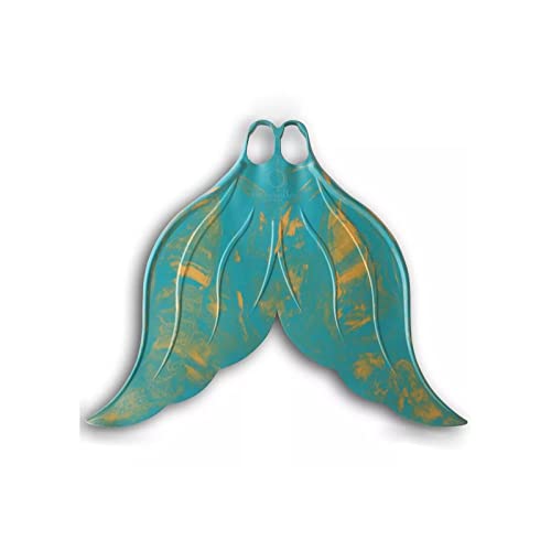 ETZRYSYB Flipper - Aletas profesionales de sirena de entrenamiento (E,30-33)
