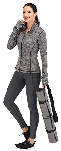 Image of Heathyoga Yoga Pants with Pockets Extra Soft Leggings with Pockets for Women Non See-Through High Waist Workout Leggings