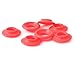 FERRODAY 30PCS Silicone Gasket for EZ Cap Red Washers Swing Flip Top Bottle Cap Gasket Home Brew Beer Soda Bottle Seal Swing Top Bottle Gasket -30 Bottle Gaskets
