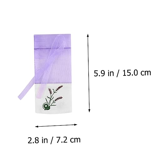 Bolsas de saco aromáticas con cordón de lavanda 12 piezas miniatura 2