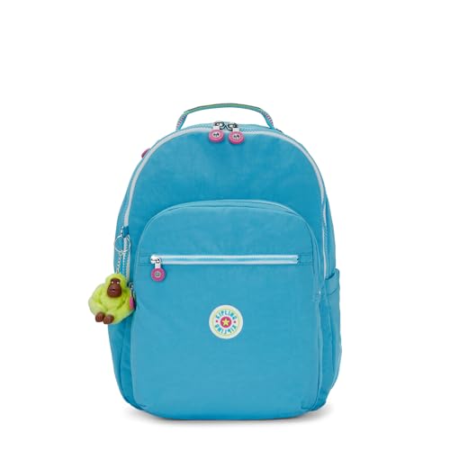 Image of Kipling Women's Seoul 15 inch Laptop Backpack, Durable, Roomy with Padded Shoulder Straps, Built-In Protective Sleeve