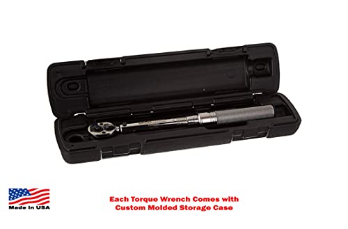 Cdi Torque Products A Snap-On Company 1/2" Drive 20-150 Ft Lbs / 34-197 Nm Dual Scale Micrometer Adjustable Metal Handle Torque Wrench Individually Serialized With Matching Certificate Of Calibration #TOP3