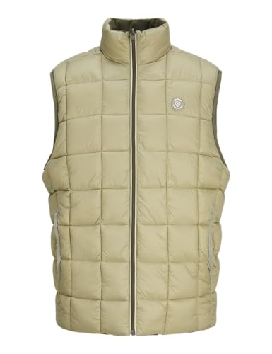 JACK&JONES Herren Jprblubrook Reversible Vest Weste, Olive Night, M – Ansicht 2