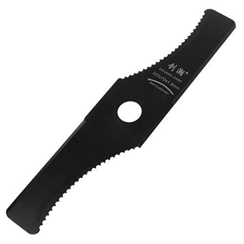 Eliky 2T White Steel Brush Cutter Blade Cutting Replacement Garden Lawnmower Saw Tooth Knife