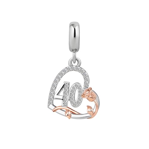 Dijes de cumpleaños para pulseras que no se oscurecen compatibles con Pandora 2