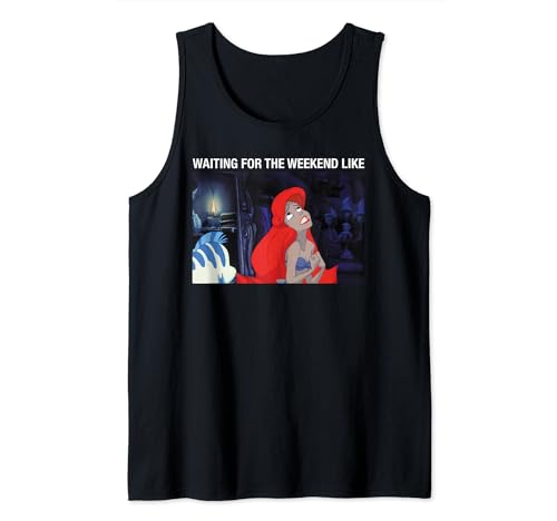 Image of The Little Mermaid Weekend Wait Tank Top