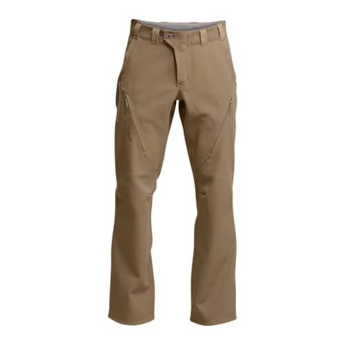 SITKA Gear Dakota Pant – Durable Waterfowl Hunting Pant with Fleece Insulation for Mid to Late Season – Mud Camo,34T