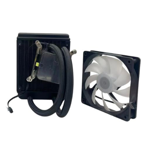 Generchin Kit de Ventilador de Refrigeración Hidráulica para Máquina NerdQaxe+ + BTC de 4,8 TH/S y 60 W, Ventilador B para Minero de Criptomonedas