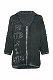 soccx bluse pink  SOCCX Damen Bluse im Materialmix mit Print und Metallsteinen