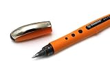 STABILO Bionic Worker Lot de 3 stylos roller Pointe fine 0,3 mm Noir