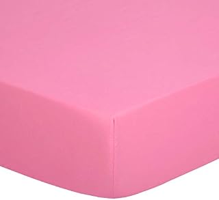 TILLYOU Silky Soft Microfiber Crib Sheet, Breathable Cozy Toddler Sheets for Girls, 28