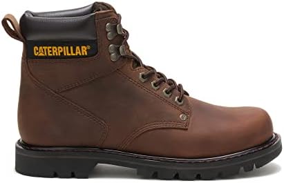 CAT Men's Second Shift Soft Toe Work Boot, Dark Brown, 11 | Image 3
