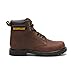 Cat Footwear Men's Second Shift Soft Toe Work Boot, Dark Brown, 9.5