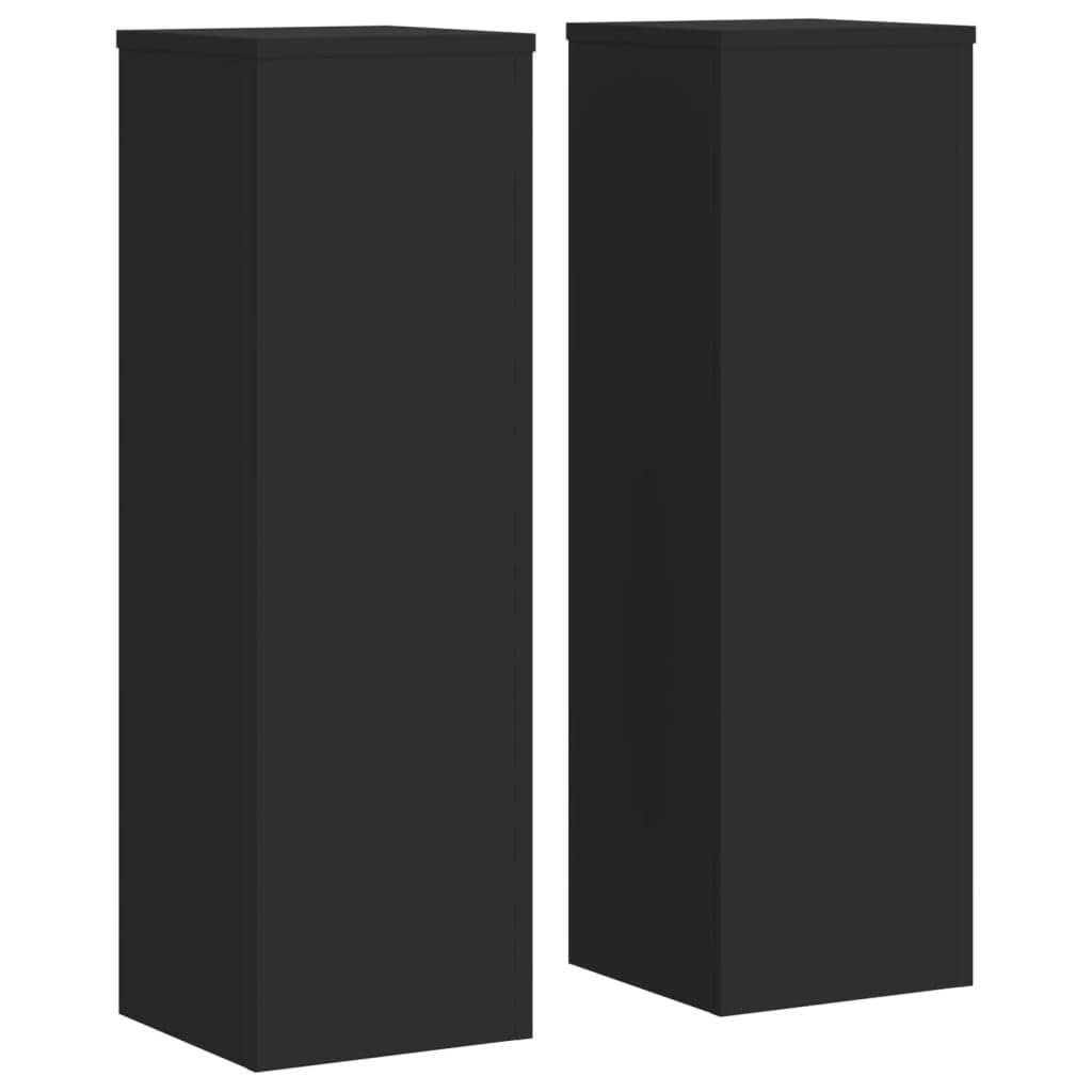 vidaXL Plant Stand 2pcs, Plant Pot Stand for Indoor Living Room, Plant Holder for Decorative, Flower Stand Flower Pot, White Engineered Wood — view 72