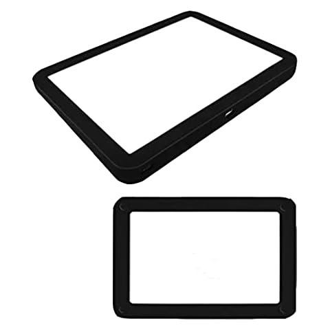 ALHBEJT Silicone case for Magic Trackpad 2 and 3 Lightweight Shockproof Soft Silicone Protective Cover Skin for Apple Wireless Touchpad Apple Magic Trackpad (Black) Cover