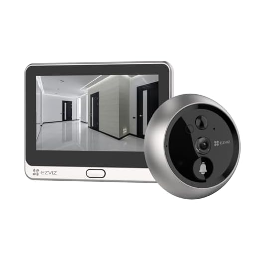 Campainha Olho Mágico Dp2c Wi-fi Com Video Porteiro Ezviz