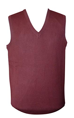 Camiseta granate de tirantes con costuras planas de 117 cm