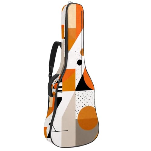 Housse guitare acoustique 101,6 cm étanche avec plusieurs poches