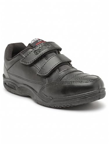 Image of Action | A-1260 | Durable | Comfortable | Breathable | Lighweight | Sports | Velcro | School Shoes | for Boys