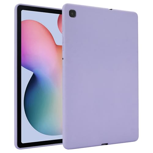 Coque Samsung Tab S6 Lite violette légère et flexible pour les cours et les voyages
