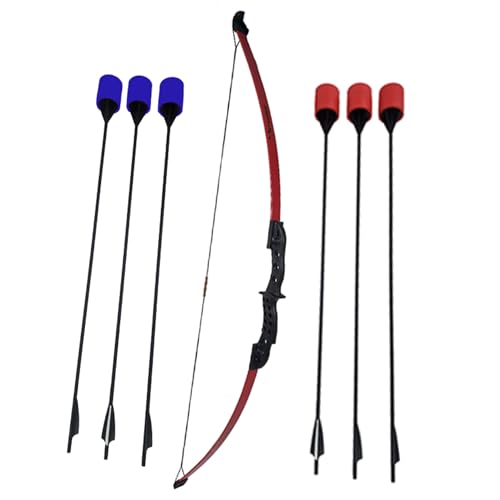 ArrowSoft Bows for Arrow Soft, Archery Tag, and Combat Archery. Bows for All Ages from Beginner to Advanced! (Large Performance Bow with 6 Arrows)