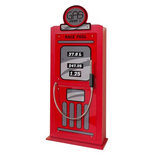 Paris Prix Armoire 1 Porte Pompe à Essence 50cm Rouge