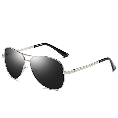 Retro Aviator Polarized Sunglasses, Men's Driving Sun Glare Glasses2