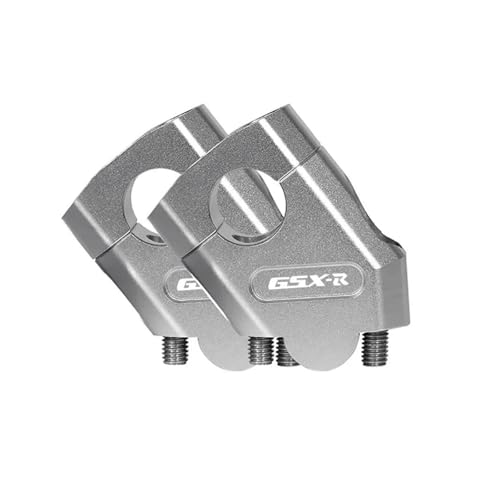 Lenkererhöhung Für Suzuki GSX-R 750 600 GSXR600 22mm/28mm Motorrad Lenker Riser Erhöhung Griff Clamp Lift Adapte(Titanium 22mm)