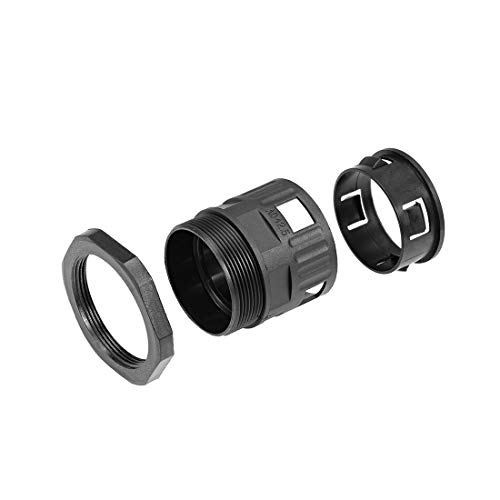 Uxcell Cable Gland Corrugated Tube Connector Ad42.5 Pipe Joint Clamps Pg36 Screw 5Pcs #TOP3