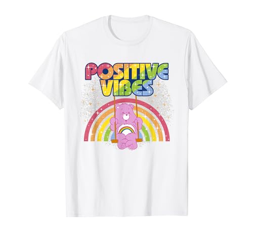 Care Bears Positive Vibes Rainbow With Cheer Bear T-Shirt