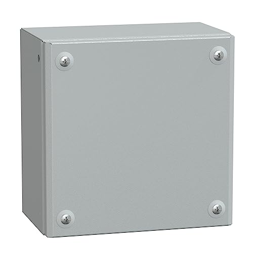 Coffret de dérivation métal 200x200x120 idéal pour sécuriser l'éclairage de jardin et garage