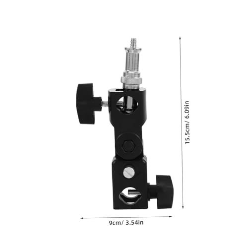 Adaptador de soporte para flash con acabado resistente de metal y material ABS 2