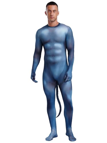 Costume zentai pour homme à imprimé animal pour incarner votre personnage à Halloween et cosplay
