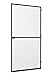 Produktbild Rhino Insect Screen Insektenschutztür Spannrahmen-Tür Fliegengitter Alurahmen für Türe individuell kürzbar Insektenschutz Tür, 100 x 210 cm, anthrazit, 03758