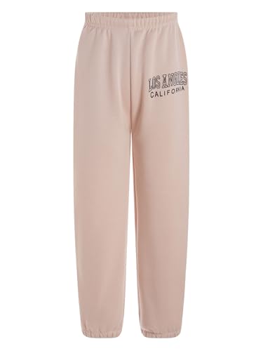 YiZYiF Kids Unisex Letters Printed Sweatpants Boys Girls Fleece Elastic Waistband Pants Activewear2