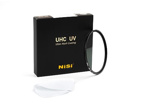 NiSi UHC UV Filter 67mm Schutzfilter mit Reinigungstuch - Water-white Glas, Ultraharte Beschichtung mit 99,3% Lichtdurchlässigkeit, Ultradünne...