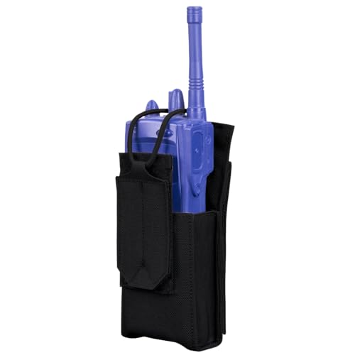 Radio Pouch Gen II Condor Noir Étui Anti-Chute pour Émetteur