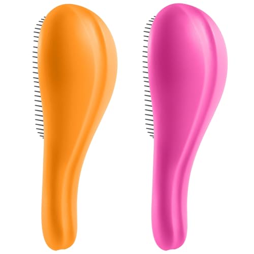 Brosse à cheveux démêlante aux poils ultra doux pour enlever les nœuds sans effort