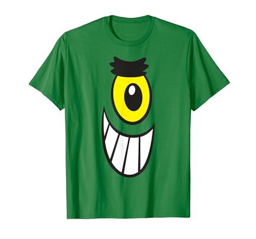 SpongeBob SquarePants Halloween Plankton Big Face Costume Camiseta