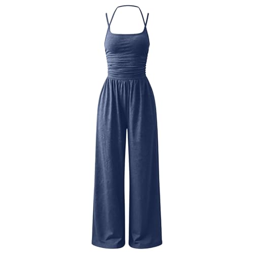 Conjunto de lino para mujer holgado con cintura elástica muy cómoda 4