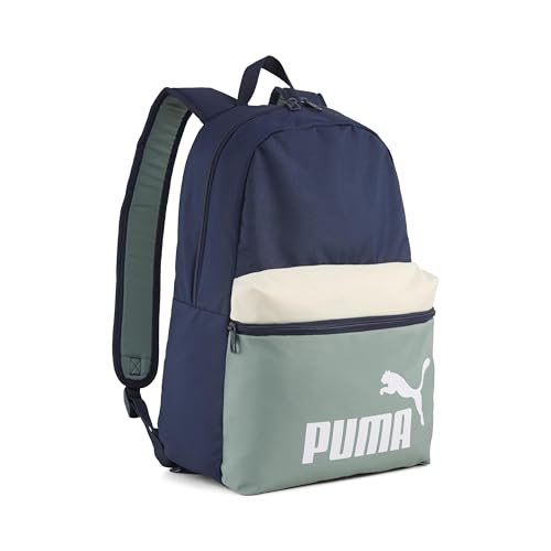 PUMA PUMA PHASE COLOR BLOCK Backpack - Zaini classici Unisex, PUMA Navy-Colorblock, OSFA - 091175
