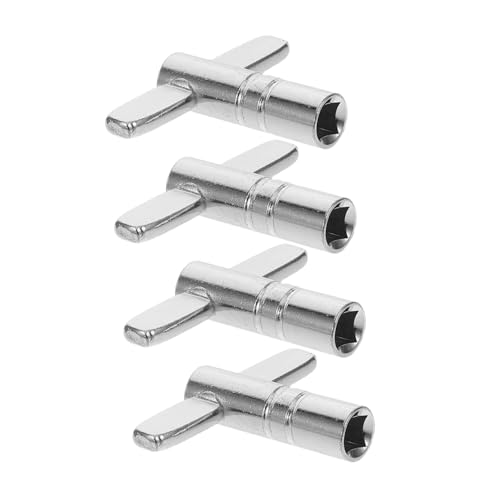 SUPVOX 4Pcs Drum Tuning Key Drum Key Tools for Percussion Kits Compact and Lightweight Drum Wrench for Easy Transport Durable Drum Tuner Accessories for Electric