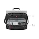 WENGER Sensor Aktentasche, Laptop-Tasche zum Umhängen, Notebook bis 15 Zoll, 9 l, Damen Herren, Büro Business Uni Schule, Schwarz/Grau, 600643