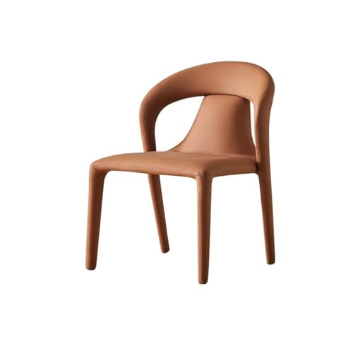 Chaises de cuisine orange pour un salon confortable et convivial - 2