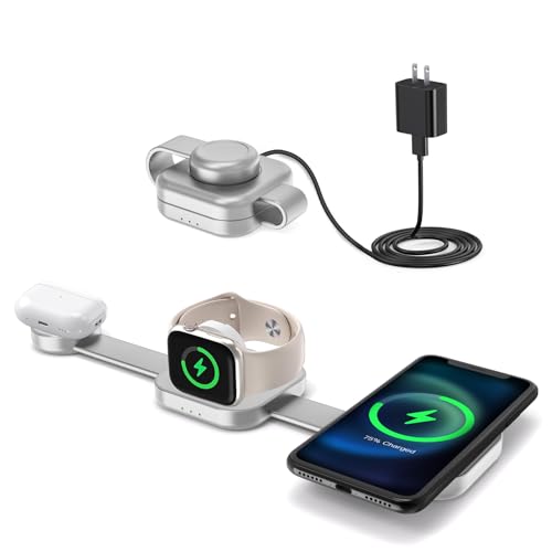 Station de charge sans fil pour en finir avec la panne de batterie d'iPhone et AirPods