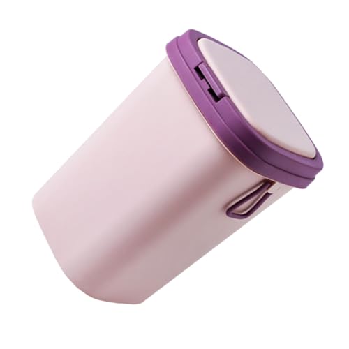 Caneca de basura Happyyami con tapa y diseño compacto miniatura 7