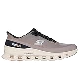 Skechers Men's Arch Fit Glide-Step Pro,Taupe/Black,9 Wide